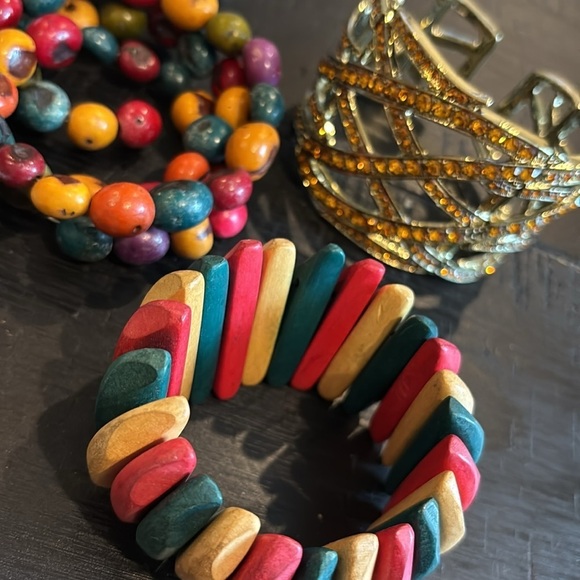 Bundle Wearable Bracelet Lot Boho Western Statement - Picture 7 of 12